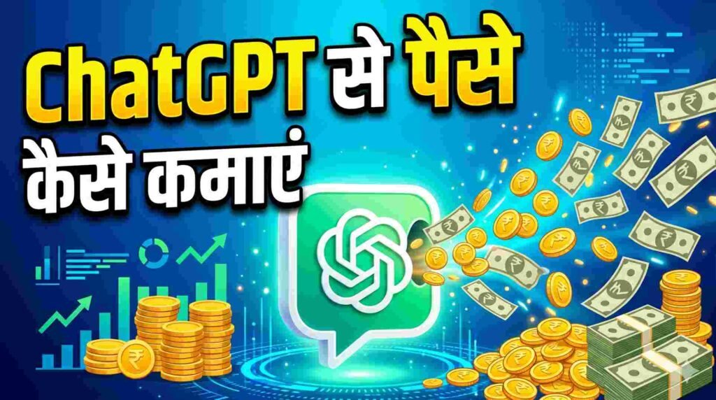 chatgpt se paise kaise kamaye