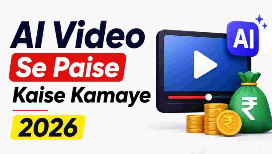 AI Video Se Paise Kaise Kamaye 2026: Complete Guide जो हर Beginner को पढ़नी चाहिए